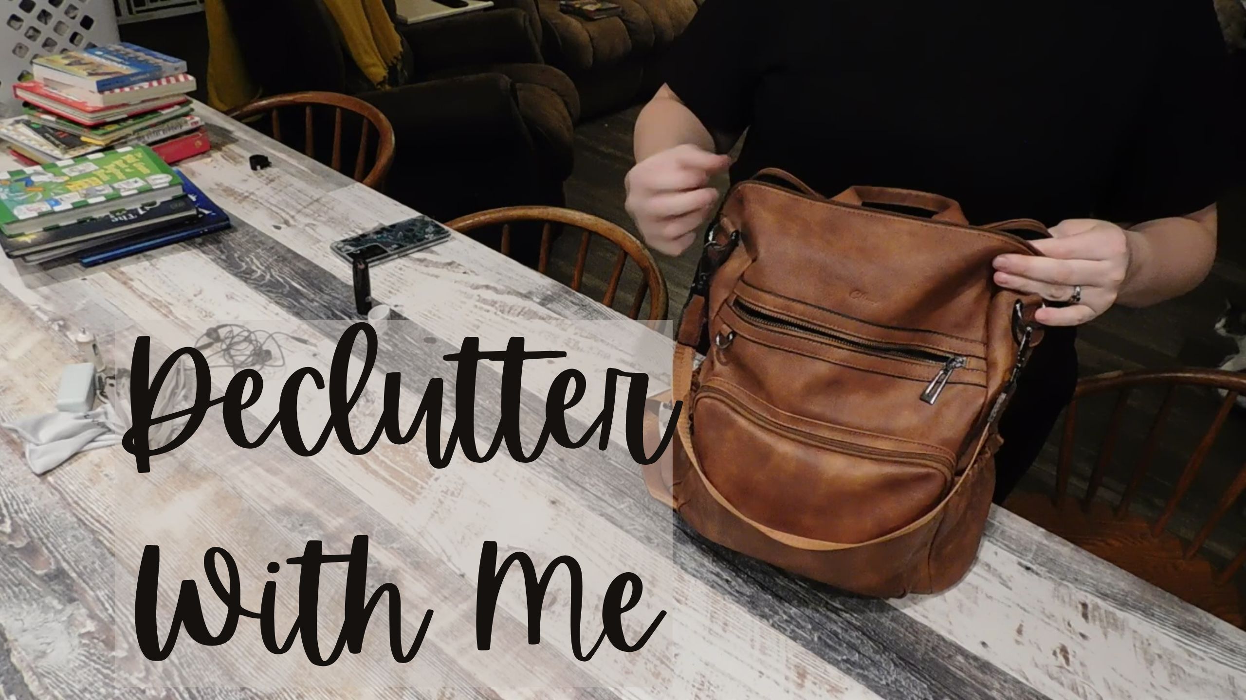 2023-01-10 MESSY TO MINIMAL | PURSE DECLUTTER | DECLUTTER WITH ME